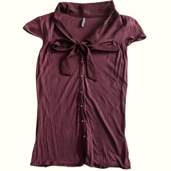 Burgundy Top - Picture 1 of 9